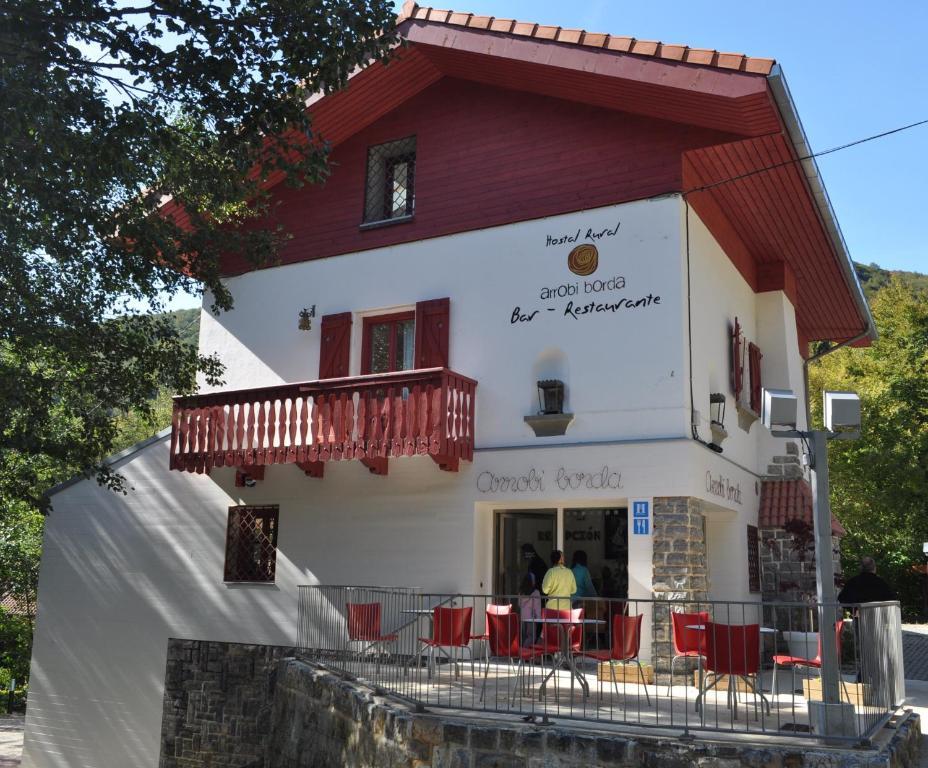 Hostal Rural Arrobi Borda Eugi Exterior foto